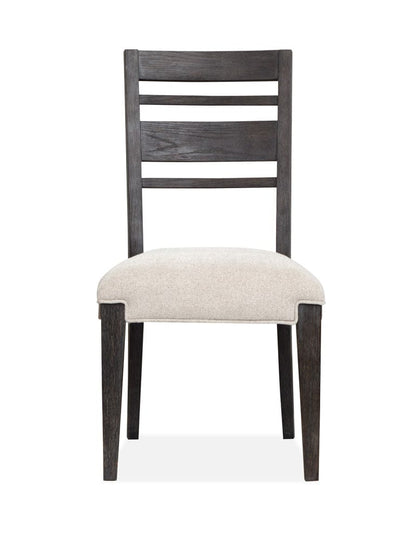 Henry & Mason  -  Ember Creek Ravenwood Black Upholstered Side Chair (Set of 2)  - AFA01193 view 5