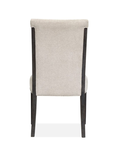 Henry & Mason  -  Ember Creek Ravenwood Black Upholstered Side Chair (Set of 2)  - AFA01194 view 4