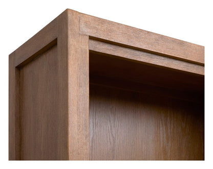 Henry & Mason  -  Ember Creek Sierra Brown Bookcase  - AFA01197 view 3