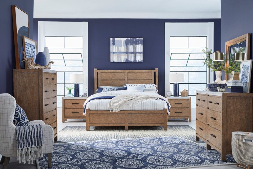 Henry & Mason  -  Ember Creek Sierra Brown California King Panel Bed  - AFA01198 view 5