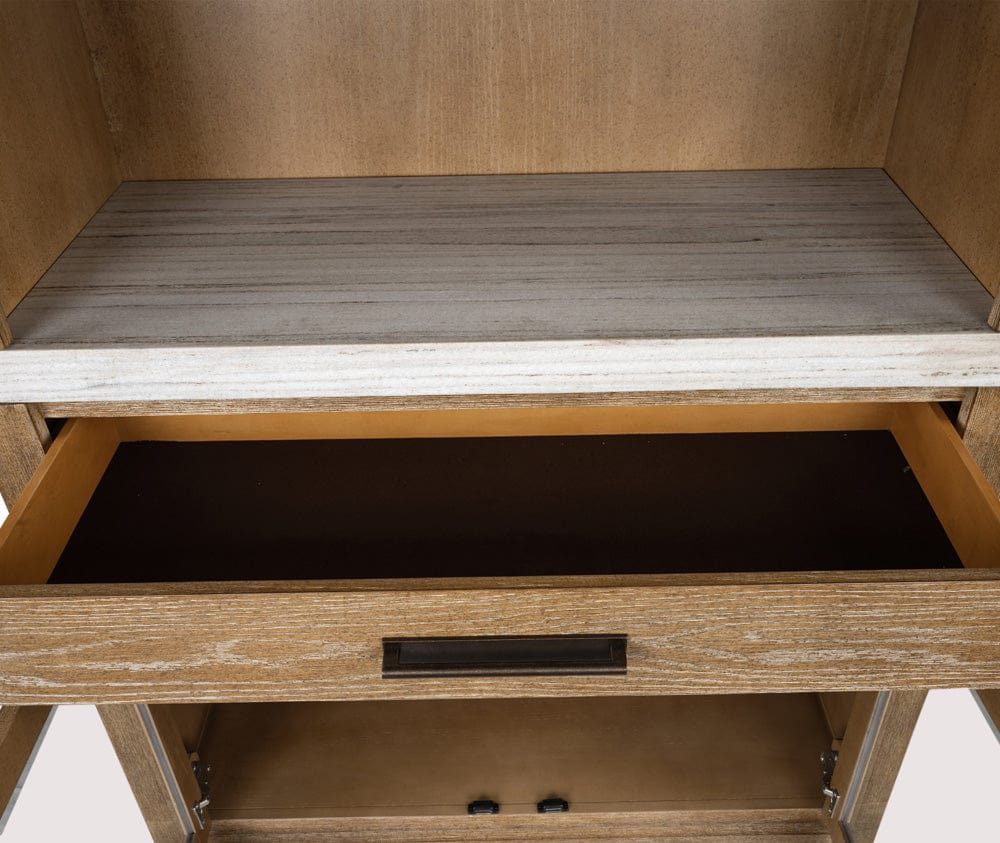 Henry & Mason  -  Ember Creek Sierra Brown Display Cabinet  - AFA01202 view 8