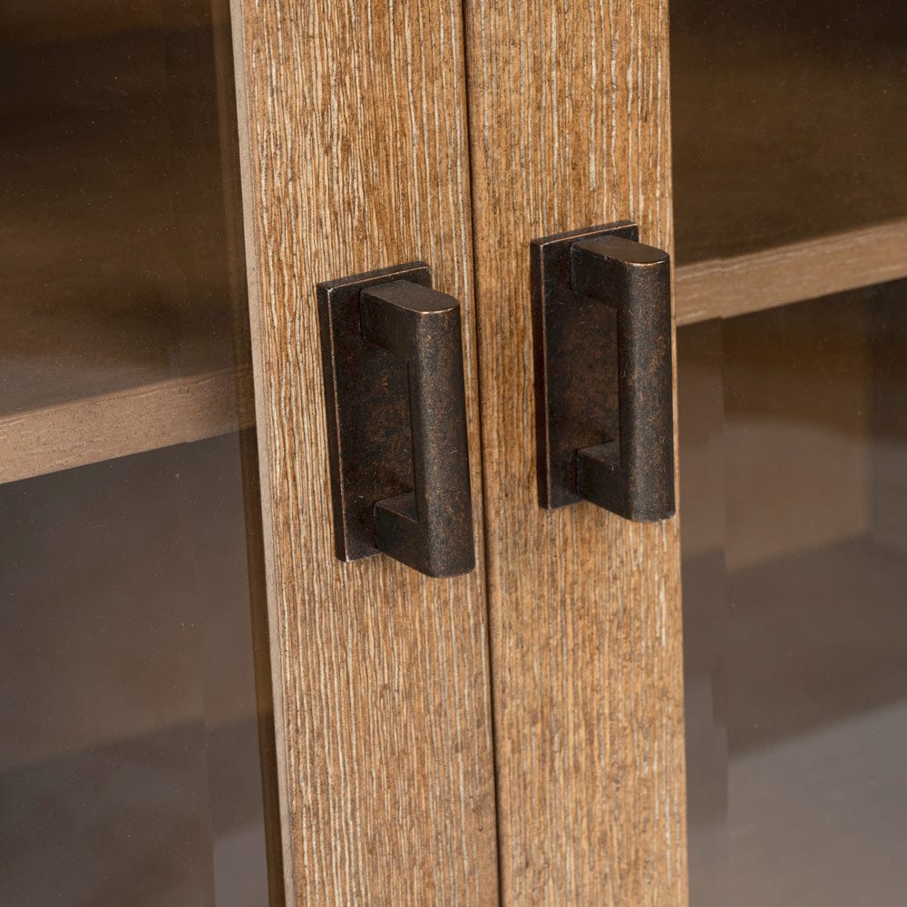 Henry & Mason  -  Ember Creek Sierra Brown Display Cabinet  - AFA01202 view 10