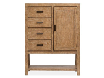 Henry & Mason  -  Ember Creek Sierra Brown Door Chest  - AFA01203 view 2
