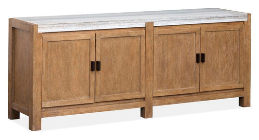 Henry & Mason  -  Ember Creek Sierra Brown Door Console  - AFA01204 view 1