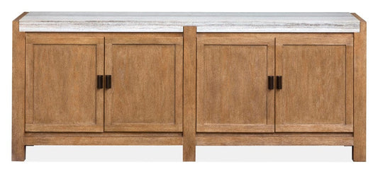 Henry & Mason  -  Ember Creek Sierra Brown Door Console  - AFA01204 view 2