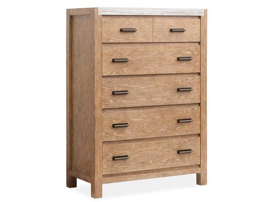 Henry & Mason  -  Ember Creek Sierra Brown Drawer Chest  - AFA01205 view 1