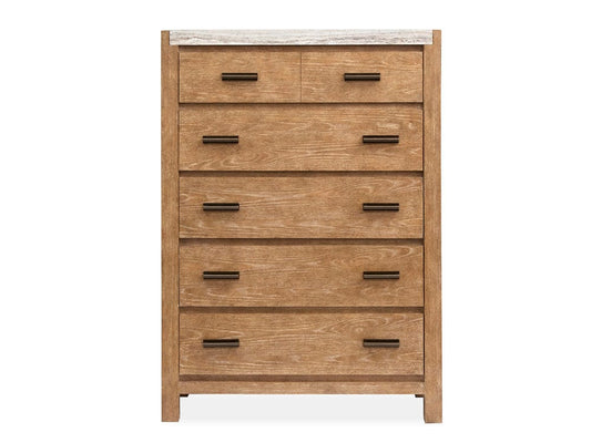 Henry & Mason  -  Ember Creek Sierra Brown Drawer Chest  - AFA01205 view 2