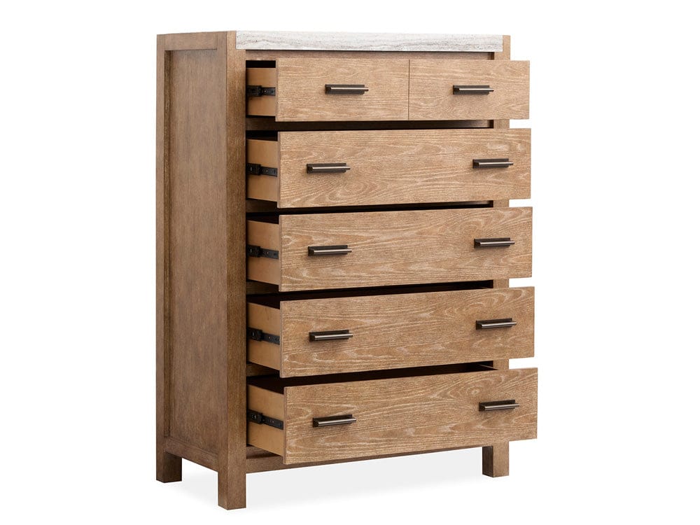 Henry & Mason  -  Ember Creek Sierra Brown Drawer Chest  - AFA01205 view 4