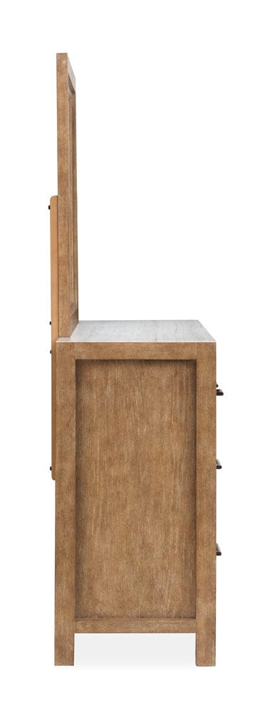 Henry & Mason  -  Ember Creek Sierra Brown Drawer Dresser With Landscape Mirror  - AFA01207 view 3