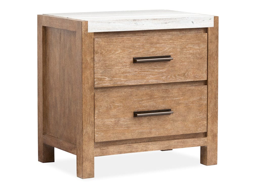 Henry & Mason  -  Ember Creek Sierra Brown Drawer Nightstand  - AFA01208 view 1