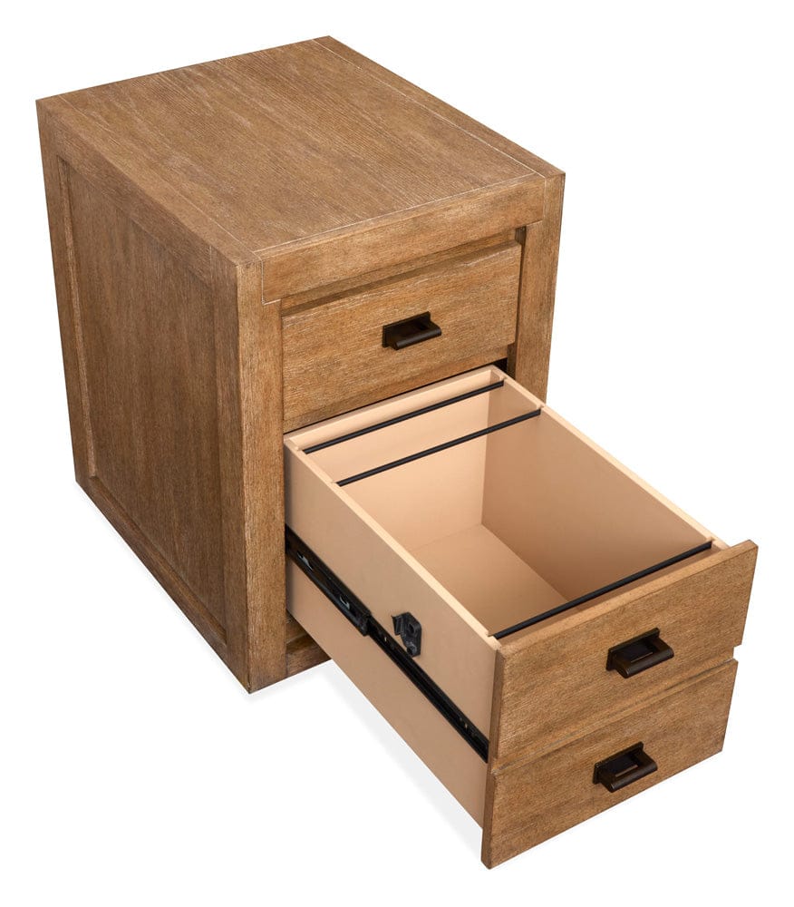 Henry & Mason  -  Ember Creek Sierra Brown Mobile File With Casters  - AFA01216 view 5
