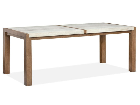 Henry & Mason  -  Ember Creek Sierra Brown Rectangular Dining Table  - AFA01223 view 1