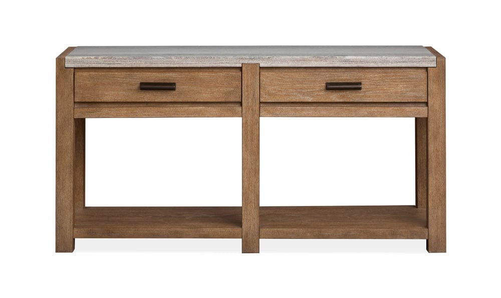 Henry & Mason  -  Ember Creek Sierra Brown Rectangular Sofa Table  - AFA01225 view 2