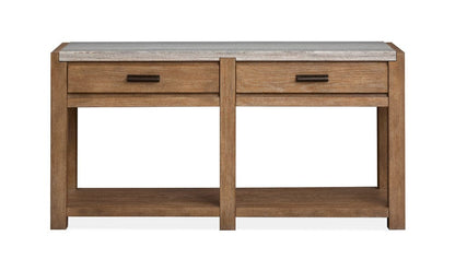 Henry & Mason  -  Ember Creek Sierra Brown Rectangular Sofa Table  - AFA01225 view 2