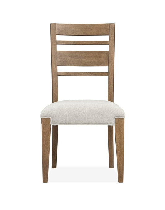 Henry & Mason  -  Ember Creek Sierra Brown Upholstered Side Chair (Set of 2)  - AFA01227 view 2