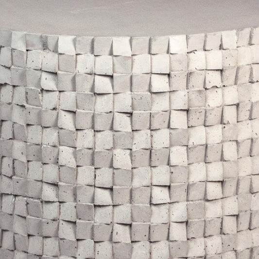 Henry & Mason - Enid Light Gray Concrete Side Table - DV7145 veiw 2