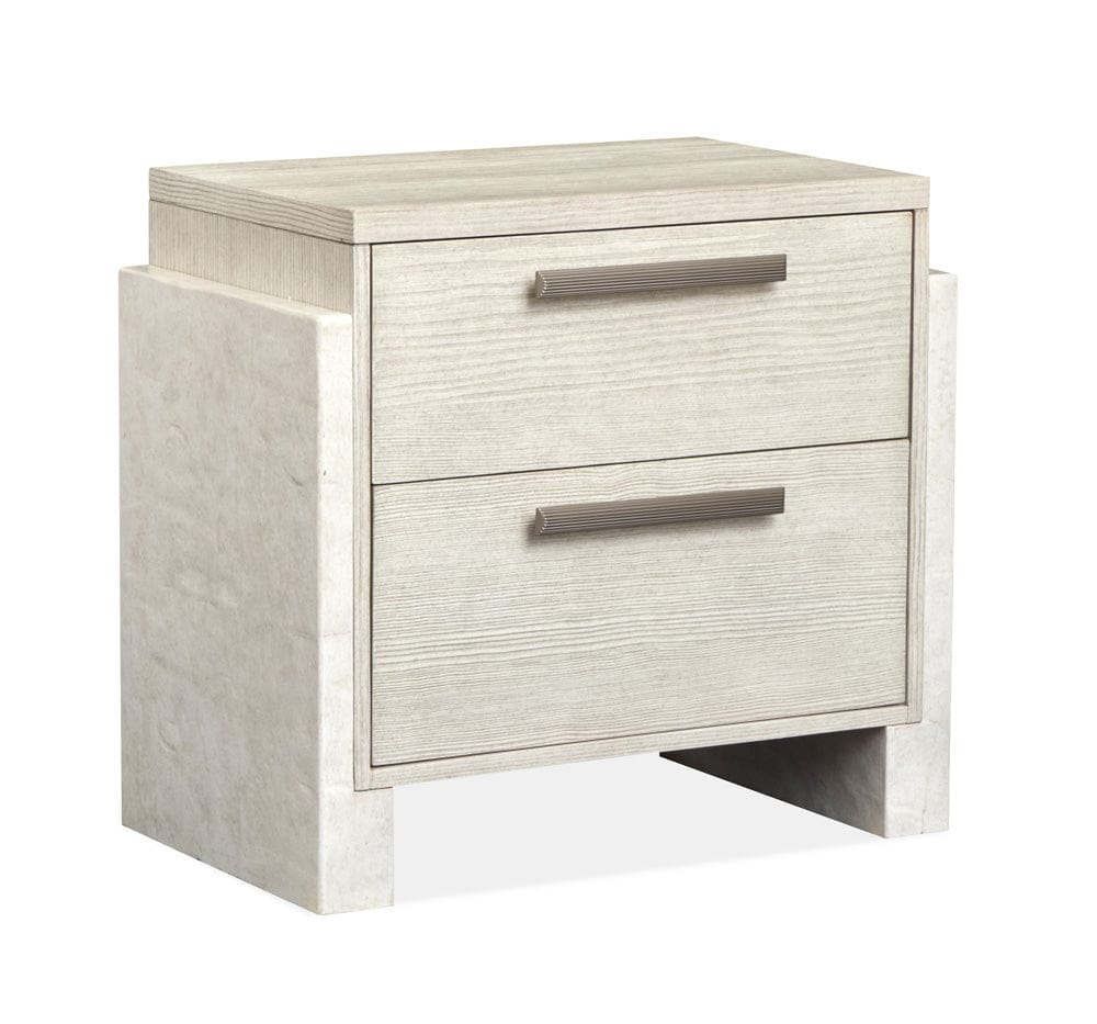 Henry & Mason  -  Evelune Misty Cloud Drawer Nightstand  - AFA01086 view 1