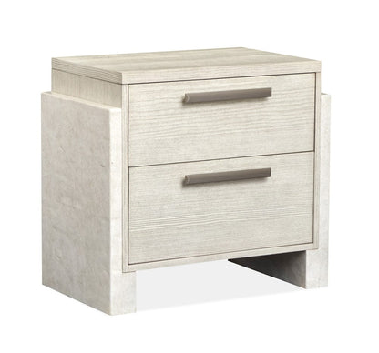 Henry & Mason  -  Evelune Misty Cloud Drawer Nightstand  - AFA01086 view 1