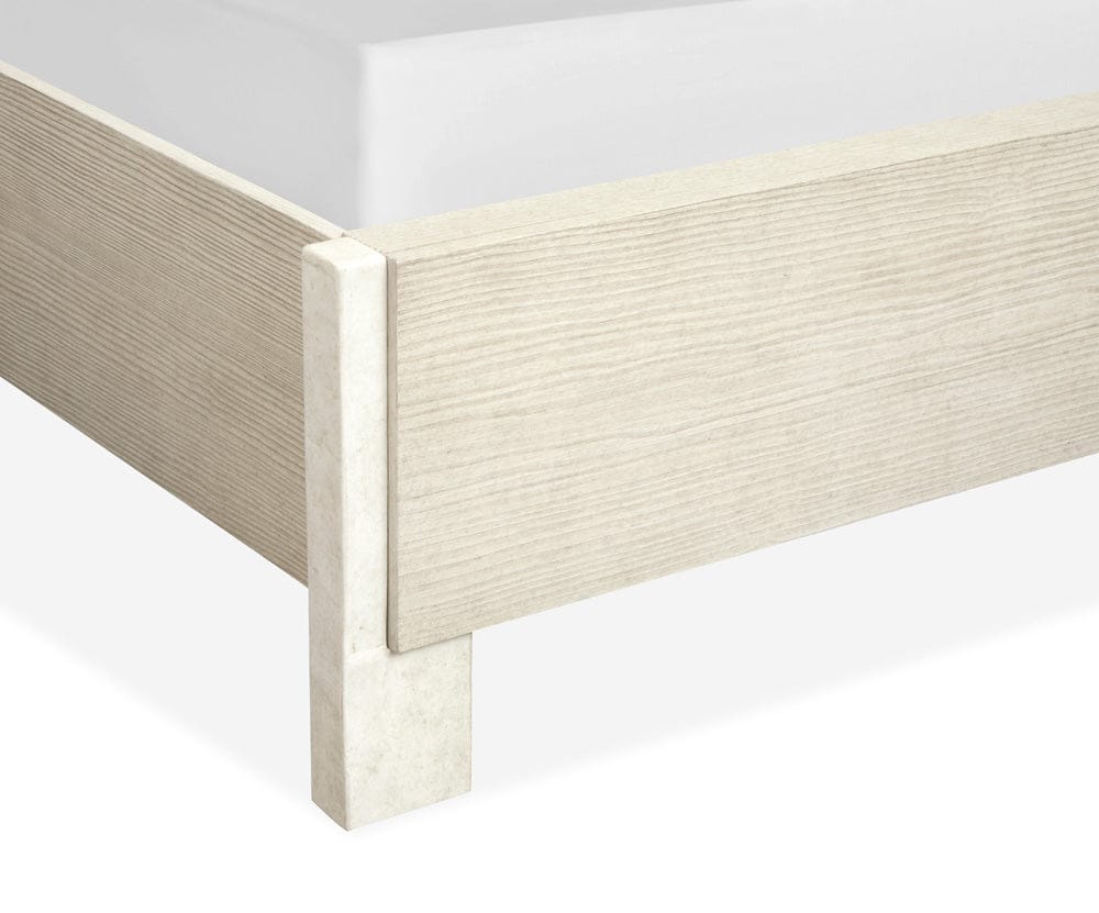 Henry & Mason  -  Evelune Misty Cloud King Panel Bed  - AFA01090 view 5