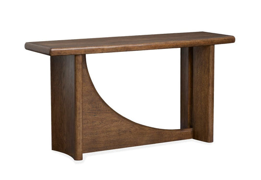 Henry & Mason  -  Faelia Sienna Brown Rectangular Sofa Table  - AFA01161 view 2