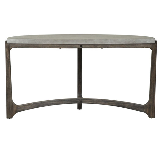 Henry & Mason - Falls Sofa Table in Wirebrush Rustic Brown - AFA02215 view 1