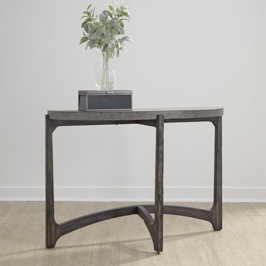 Henry & Mason - Falls Sofa Table in Wirebrush Rustic Brown - AFA02215 view 2