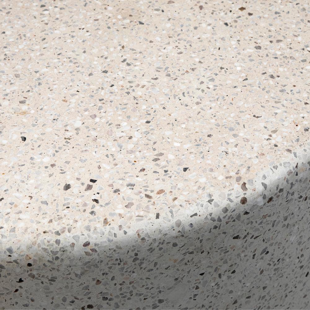 Henry & Mason - Fallson Terrazzo Coffee Table in Off White - DV7150 veiw 3