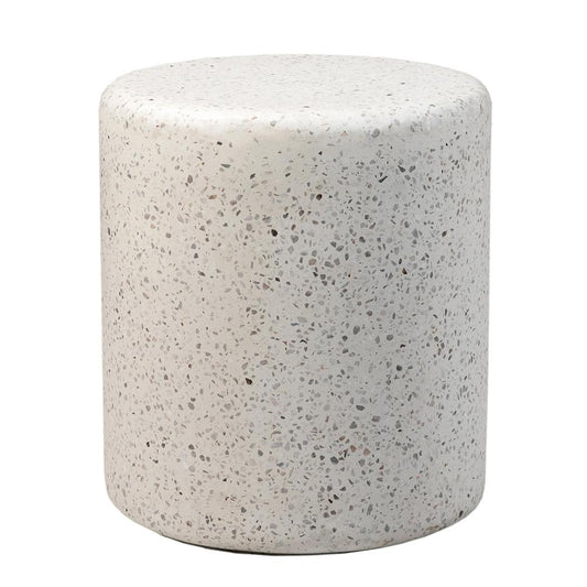Henry & Mason - Fallson Terrazzo Side Table in Off White - DV7149 veiw 1