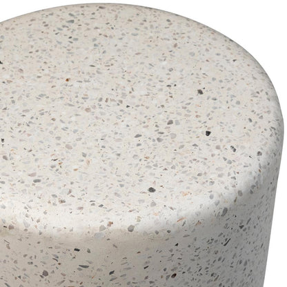 Henry & Mason - Fallson Terrazzo Side Table in Off White - DV7149 veiw 3