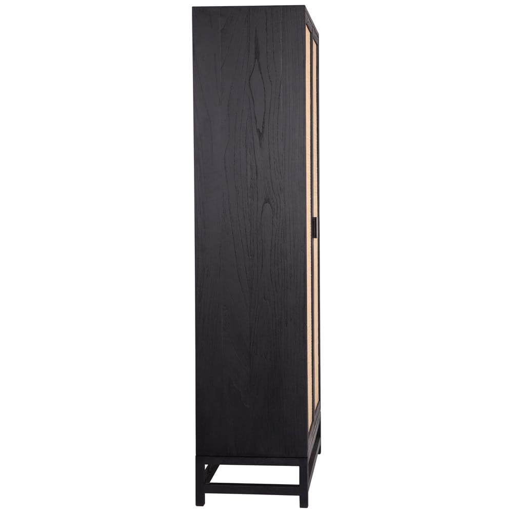 Henry & Mason - Farenth Solid Hardwood Cabinet with Rattan Double Doors - DV7543 veiw 3