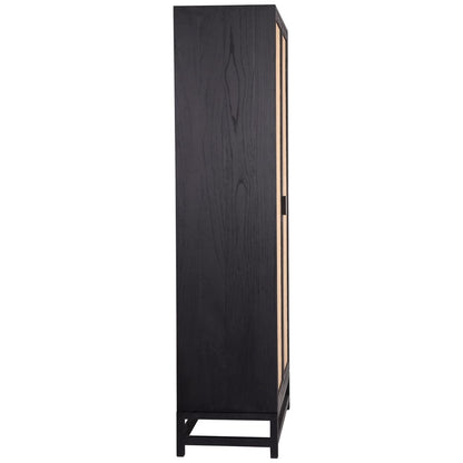 Henry & Mason - Farenth Solid Hardwood Cabinet with Rattan Double Doors - DV7543 veiw 3