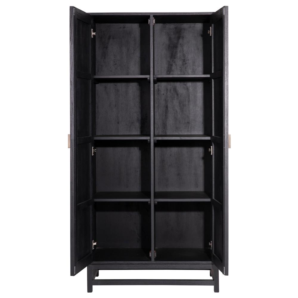 Henry & Mason - Farenth Solid Hardwood Cabinet with Rattan Double Doors - DV7543 veiw 4