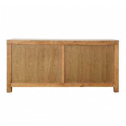 Henry & Mason - Ferante 4 Door Reclaimed Pine Wood Sideboard in Light Warm Wash - DV7449 veiw 4