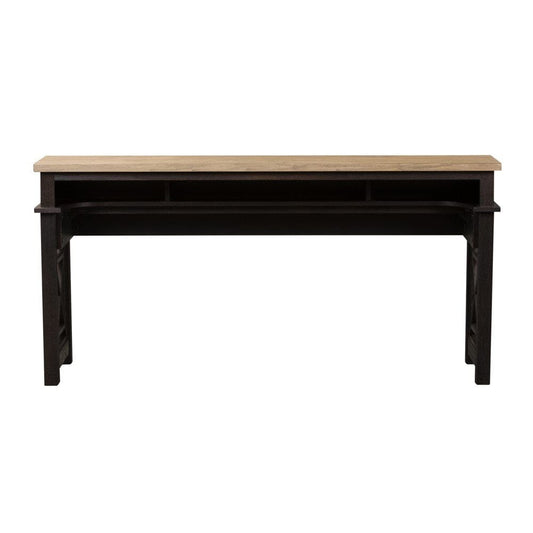 Henry & Mason - Fern River 4 Piece Console Set (1 Console & 3 Stools) in Charcoal & Ash - AFA02702 view 2