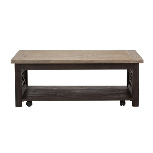 Henry & Mason - Fern River Cocktail Table in Charcoal & Ash - AFA02696 view 1