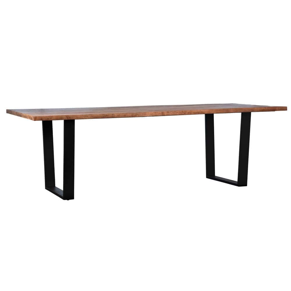 Henry & Mason - Fidelis Acacia and Iron Dining Table - DV7905 veiw 1