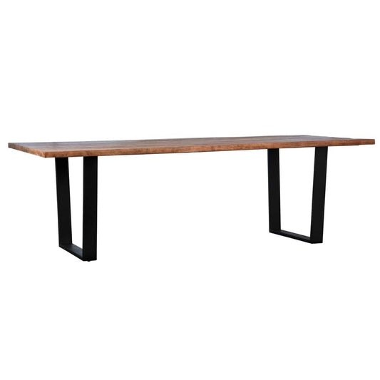 Henry & Mason - Fidelis Acacia and Iron Dining Table - DV7905 veiw 1