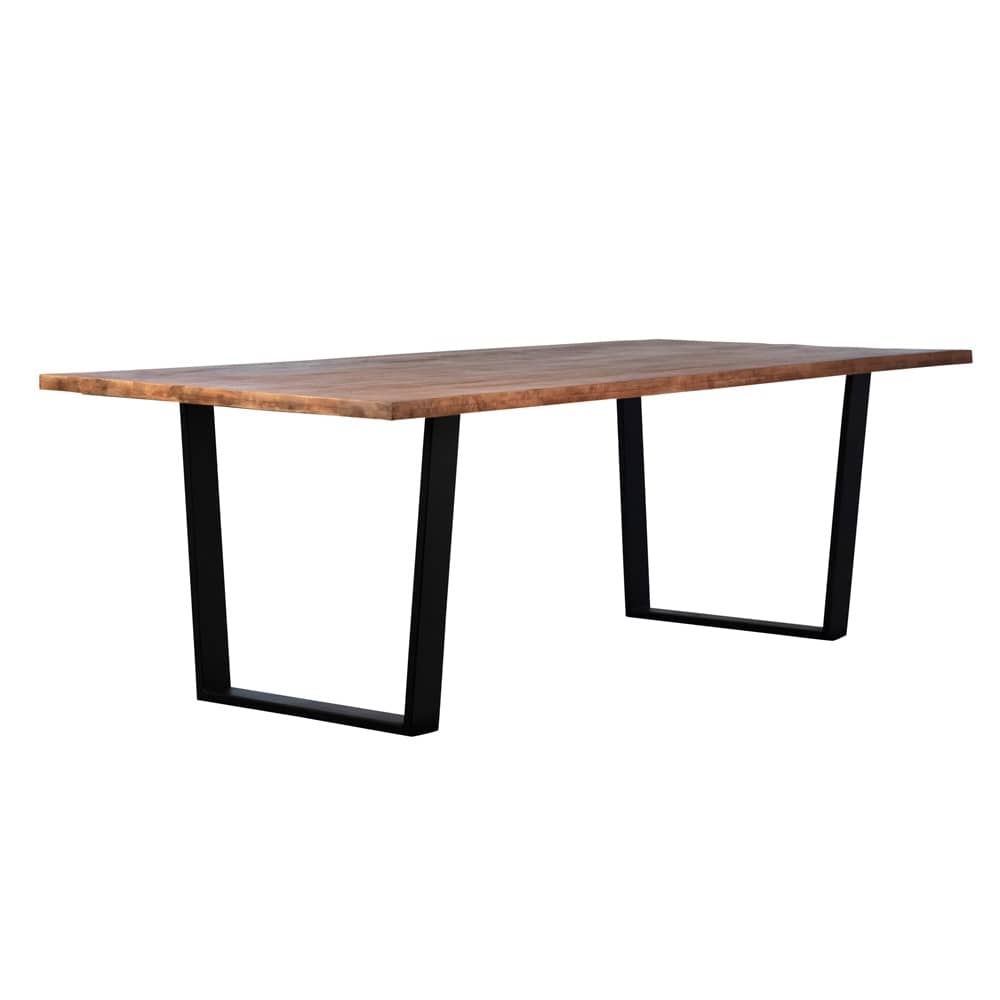 Henry & Mason - Fidelis Acacia and Iron Dining Table - DV7905 veiw 4