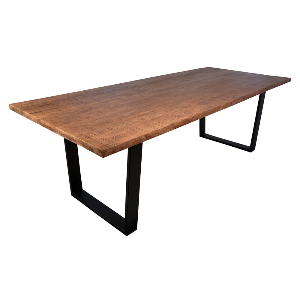 Henry & Mason - Fidelis Acacia and Iron Dining Table - DV7905 veiw 5