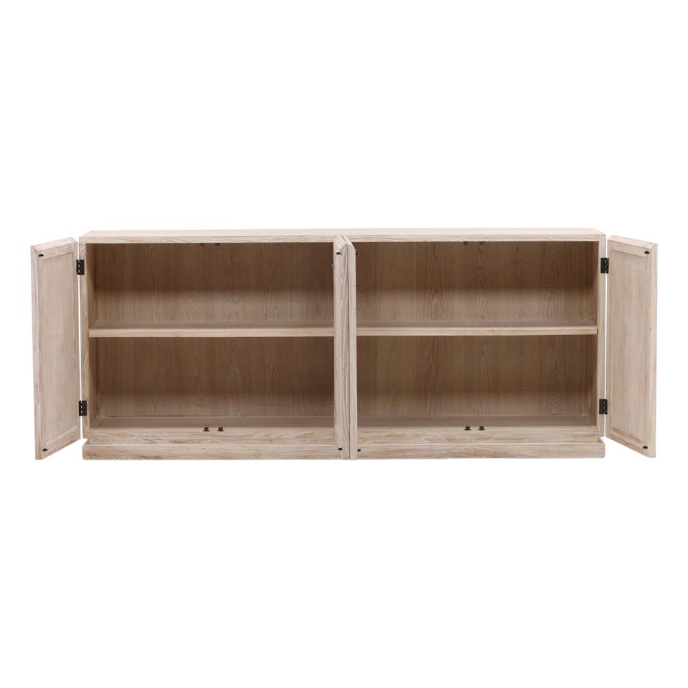 Henry & Mason - Fordd Whitewashed Elm Wood Sideboard - DV7076 veiw 5