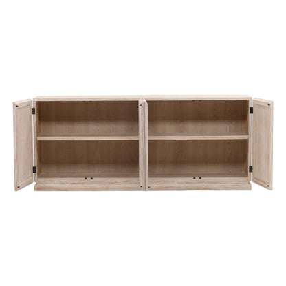 Henry & Mason - Fordd Whitewashed Elm Wood Sideboard - DV7076 veiw 5