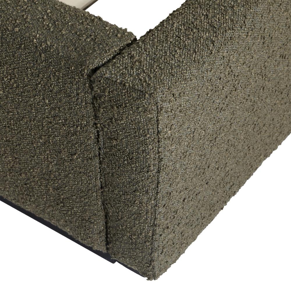 Henry & Mason - Fornell Birchwood Eastern King Bed with Olive Green Boucle Upholstery - DV7348 veiw 5