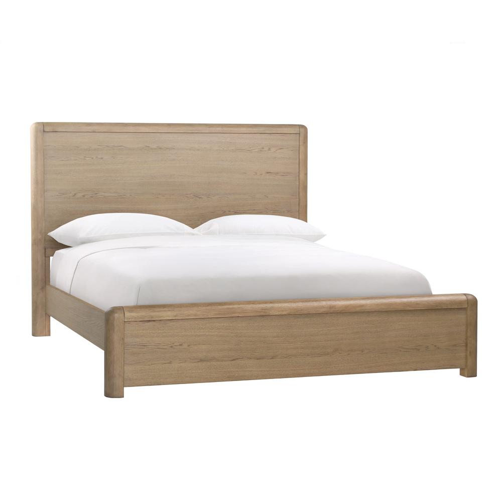 Henry & Mason - Franco Rubberwood Eastern King Bed in Natural Oak Veneer - DV7209 veiw 1