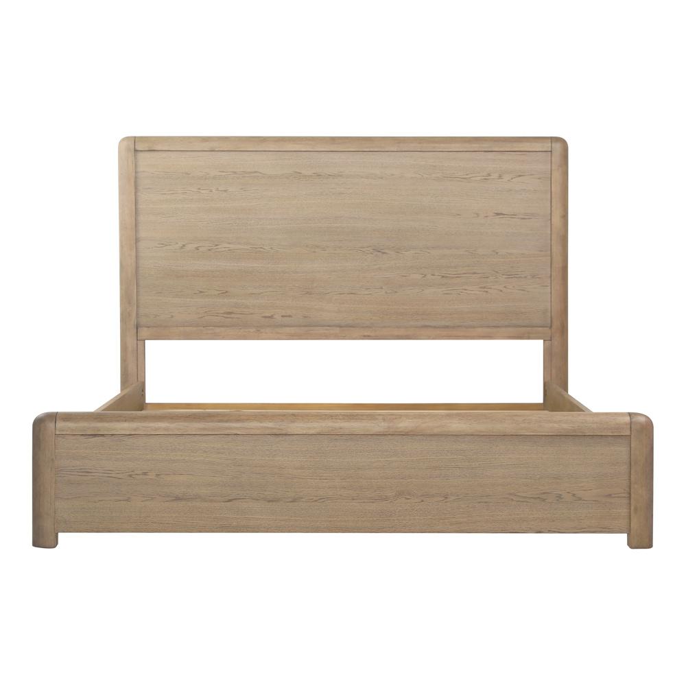 Henry & Mason - Franco Rubberwood Eastern King Bed in Natural Oak Veneer - DV7209 veiw 2