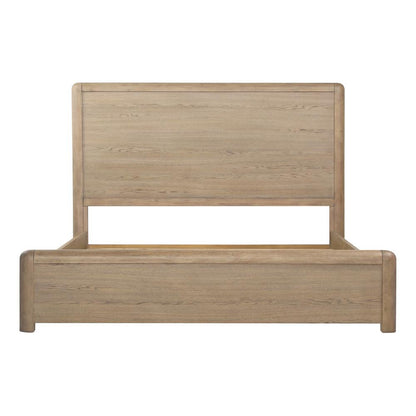 Henry & Mason - Franco Rubberwood Eastern King Bed in Natural Oak Veneer - DV7209 veiw 2