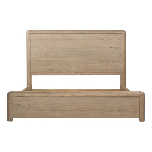 Henry & Mason - Franco Rubberwood Eastern King Bed in Natural Oak Veneer - DV7209 veiw 2