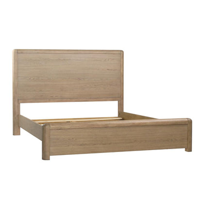Henry & Mason - Franco Rubberwood Eastern King Bed in Natural Oak Veneer - DV7209 veiw 4