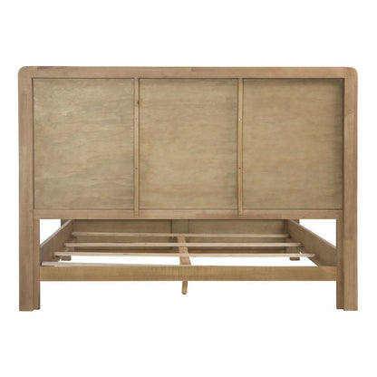 Henry & Mason - Franco Rubberwood Eastern King Bed in Natural Oak Veneer - DV7209 veiw 5