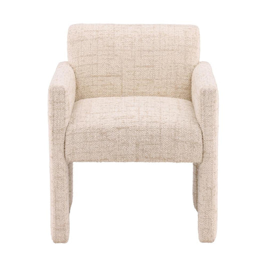 Henry & Mason - Freemont Hardwood Dining Chair in Fog Tweed Fabric - DV7416 veiw 2
