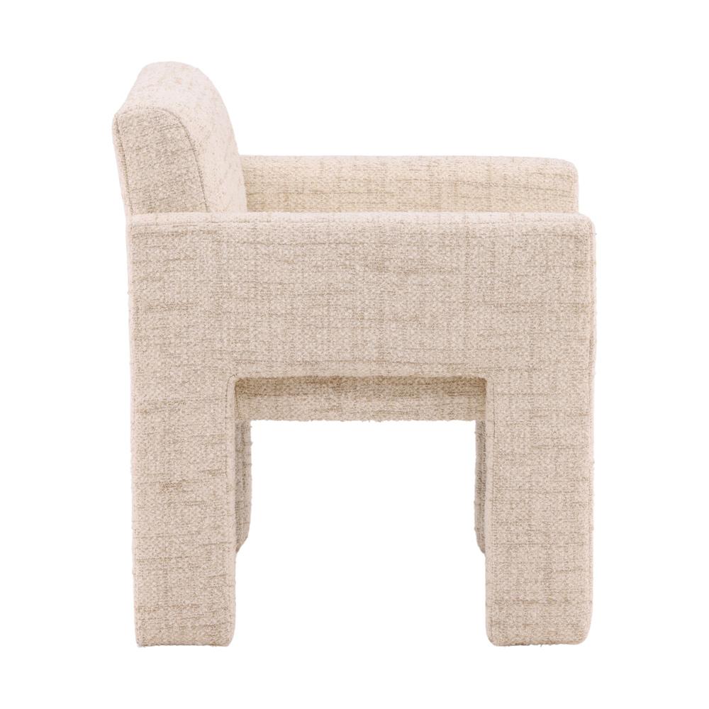 Henry & Mason - Freemont Hardwood Dining Chair in Fog Tweed Fabric - DV7416 veiw 3